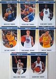 2011-12 Panini Hoops Golden State Warriors Team Set 8 Cards - Ellis, Curry, Rush, Brown, Smith, Lee, and More