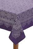 Tablecloth Rhine Purple 70x108'