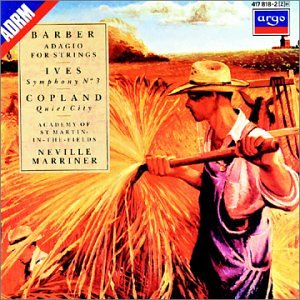 Barber: Adagio for Strings; Ives; Symphony No. 3; Copland: Quiet City by Samuel Barber, Charles Ives, Aaron Copland, Henry Cowell, and Paul Creston (Audio CD - 1990)