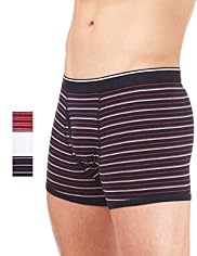 3 Pack Stretch Cotton Assorted Trunks