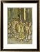 Finn Mccool Comes to Aid the Fianna Collections Framed Art Poster Print by Stephen Reid, 27x33