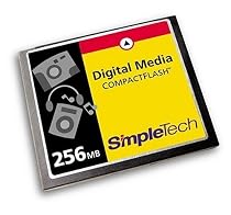 SimpleTech STI-CF/256 256 MB CompactFlash Card