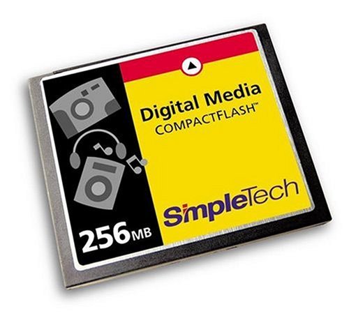 SimpleTech STI-CF/256 256 MB CompactFlash Card