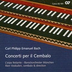 Bach C.P.E. : Concertos pour clavecin