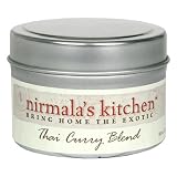 Nirmala's Kitchen Spice Blend, Thai Curry Blend, 1.3-Ounce Units (Pack of 4)