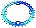 RaceFace 104mm Single Chain Ring, Blue, 32T 9/10/11 Speed