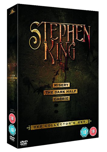 CD-Charts  DVD : Stephen King Collection - Misery/The Dark Half/Carrie