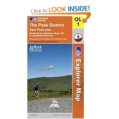 The Peak District: Dark Park Area (OS Explorer Map)