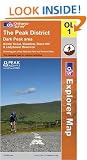 The Peak District: Dark Park Area (OS Explorer Map)