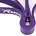 REEHUT Latex Loop Resistance Band - Pull Up Assist Band Jump Stretch Bands for Workout, Physical Therapy, Mobility, Powerlifting, Strength Exercise (Purple)