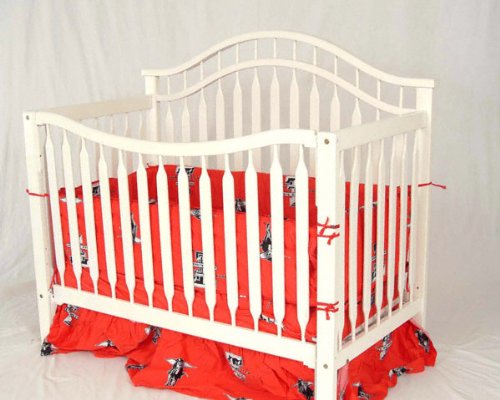 Texas Tech Baby Crib Set