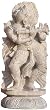 Stone Sculpture Collectible Human Figurines 4.25 x 2.75 x 10 inches (sos012)