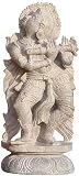 Stone Sculpture Collectible Human Figurines 4.25 x 2.75 x 10 inches (sos012)