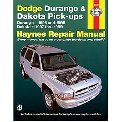 Dodge Durango and Dakota Pick-ups (1997-1999) Automotive Repair Manual (Haynes Automotive Repair Manuals)