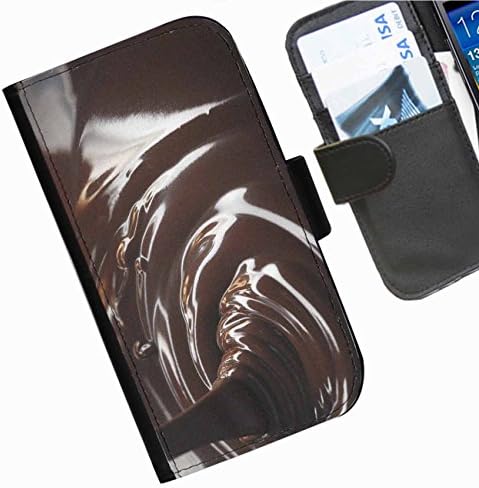 Hairyworm - Sweets Iphone 5, 5s leather side flip wallet phone case, cover