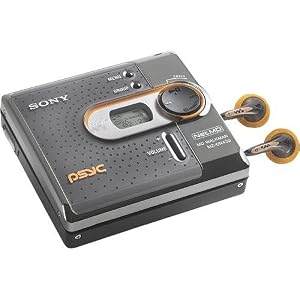 Sony MZ-DN430PSBLK Psyc MiniDisc Network Walkman (Black) by Sony