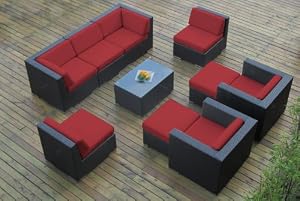 Ohana Collection Pn1001rd Outdoor Patio Wicker Furniture Reviews Top Outdoor Furniture Sets A1