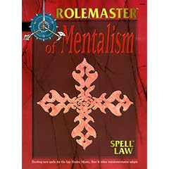 Of Mentalism (Rolemaster Companion)