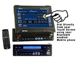 In-Dash AM/FM 7' Motorized TFT Touch Screen DVD/CD w/Bluetooth