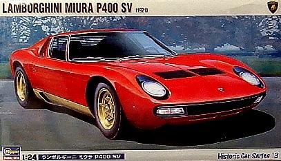 Lamborghini Miura P-400 SV 1/24 Hasegawa