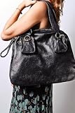 Bulga - Women's Plusia Cowhide Shoulder Bag (Black)