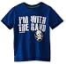Sprockets Boys 2-7 I Am With The Band Logo Tee, True Blue, 3T