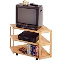 Corner TV Stand - Beechwood