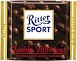 Ritter Sport Dark Whole Hazelnuts Chocolate 100 g