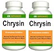 2 BOTTLES Chrysin 360 total caps Anti-Estrogen Aromatase Inhibitor 500mg serving KRK SUPPLEMENTS