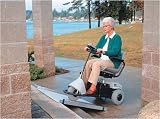 `Telescoping Ramp 8' 650 pounds weight capacity * 55 pounds total weight * The 8' size is a telesco