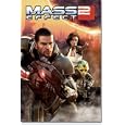 Mass Effect 2 (group) Black Wood-mounted Video Game Poster Print - 22" X 34"