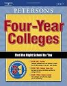 Four Year Colleges 2007, Guide to (Peterson's Four Year Colleges)