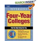 Click here to buy Undergraduate Guide: Four-Year Colleges 2007 (Peterson's Four... by  Peterson's.