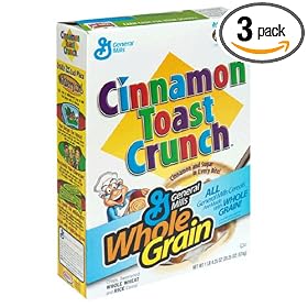 Cinnamon Toast Crunch, 20.25-Ounce Boxes (Pack of 3)