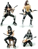 KISS Action Figure Bundle (includes Starchild, The Demon, Spaceman & Catman)