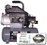 Iron Horse IHHD103L-AK 3.2-Gallon 125 PSI Max Hot Dog Air Compressor
