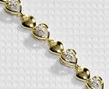 Diamond Heart Bracelet
