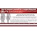 Harbinger Padded Leather Contoured Weightlifting Belt with Suede Lining and Steel Roller Buckle, 6-Inch
