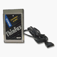 EXP Thinfax 56L PCMCIA Modem Low Power 56K For Laptop/PDA