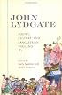 John Lydgate: Poetry, Culture, And Lancastrian England