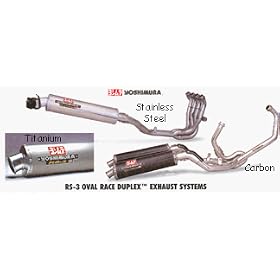 Yoshimura RS-3 Race System - Stainless Header/Carbon Muffler/Aluminum Cap 1415052