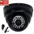 VideoSecu Night Vision Outdoor Security Camera Infrared Weatherproof 1/3" Sony Super HAD CCD 28 IR Leds CCTV Surveillance Camera with Power Supply 1NS