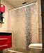 NuoYa001 New Clear Thicker the PEVA diamond shower curtain 3D Water Cube mold water