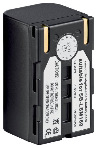 Wentronic Ersatzakku f&uuml;r Samsung-LSM160 1600 mAh Preisvergleich