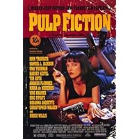 Pulp Fiction Poster Movie B 11x17 John Travolta Samuel L. Jackson Uma Thurman Harvey Keitel