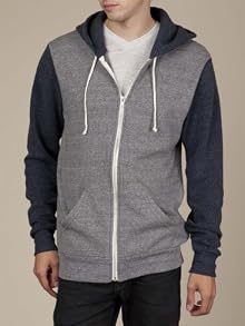 Men's Color-Block Rocky Zip Hoodie