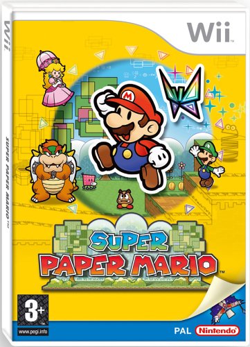 Childrens Toyshop  Video Games : Super Paper Mario (Wii)