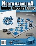 Jumbo Checker Rug Game - North Carolina Tarheels