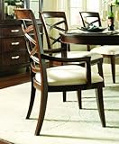 Universal Furniture Cross Town 287635 Double X-Back Dining Arm Chair