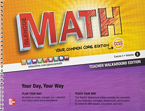 Glencoe Math Course 3 Teacher Edition Vol. 2, by McGraw-Hill Education